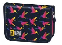 Opakowanie Piórnik dwuklapkowy bez wyposażenia Tęczowe Ptaki