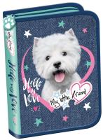 Opakowanie Piórnik dwuklapkowy b.w. My Little Friend Pies