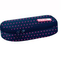 Opakowanie Piórnik granatowy w serca