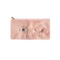 Opakowanie Piórnik pluszowy różowy oko