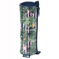 Opakowanie Piórnik tuba w kolorowe kwiaty