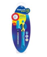 Pióro Griffix neon fresh blue L BL. Wydawca: Pelikan. SmakLiter.pl Opakowanie Pióro Griffix neon fresh blue L BL