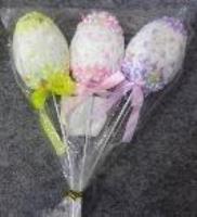 Opakowanie Pisanki na patyczkach (3 szt) MIX