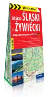 Okładka książki Plastic map Beskid Ślaski i Żywiecki w.2019 mapa