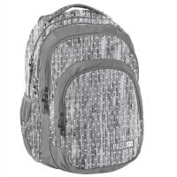 Opakowanie Plecak młodzieżowy szary w serca