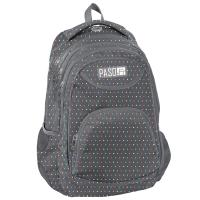 Opakowanie Plecak szkolny szary w kropki