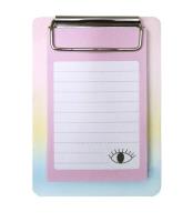 Opakowanie Podkładka z magnesem i notesem tęczowa