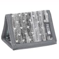 Opakowanie Portfel szary w serca