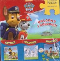 Okładka książki Psi Patrol. Drużyna marzeń (Książka + puzzle)