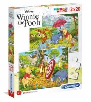 Opakowanie Puzzle 2x20 Kubuś Puchatek
