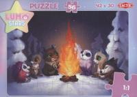 Puzzle Lumo Stars Przy ognisku 56. Wydawca: Tactic. SmakLiter.pl Opakowanie Puzzle Lumo Stars Przy ognisku 56