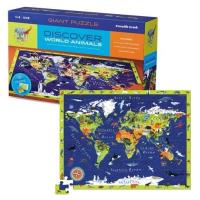 Opakowanie Puzzle odkrywcy - Świat