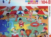 Opakowanie Puzzle Supercolor 104 Maxi Crazy circus