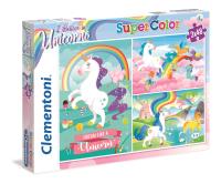 Opakowanie Puzzle Supercolor I belive in Unicorns 3x48