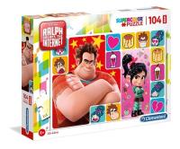 Opakowanie Puzzle Supercolor Maxi Ralph Breaks the Internet 104