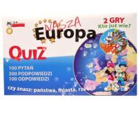 QUIZ 2 GRY EUROPA. Wydawca: Fan. SmakLiter.pl Opakowanie QUIZ 2 GRY EUROPA