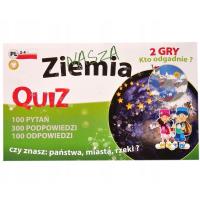Quiz 2 gry - Ziemia FAN. Wydawca: Fan. SmakLiter.pl Opakowanie Quiz 2 gry - Ziemia FAN