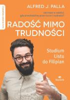 Radość mimo trudności. Autor: Alfred J. Palla. SmakLiter.pl Okładka książki Radość mimo trudności