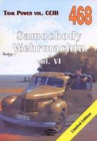 Samochody Wehrmachtu vol. VI Tank...vol. CCIII 468. Autor: Janusz Ledwoch. SmakLiter.pl Okładka książki Samochody Wehrmachtu vol. VI Tank...vol. CCIII 468