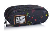 Opakowanie Saszetka piórnik na dwa zamki Hash HS-110