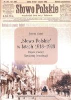 Okładka książki Słowo Polskie'' w latach 1918-1928