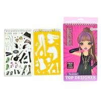 Szkicownik z naklejkami i diamencikami. Wydawca: ToiToys. SmakLiter.pl Opakowanie Szkicownik z naklejkami i diamencikami