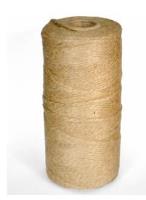 Opakowanie Sznurek jutowy 0,5kg 250m na szpuli D.RECT