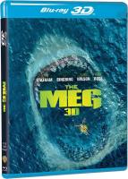 The Meg (2 Blu-ray 3D). Autor: Jon Turteltaub. SmakLiter.pl Okładka książki The Meg (2 Blu-ray 3D)