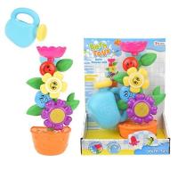 Water Fun zestaw kąpielowy z doniczką i kwiatkami. Wydawca: ToiToys. SmakLiter.pl Opakowanie Water Fun zestaw kąpielowy z doniczką i kwiatkami