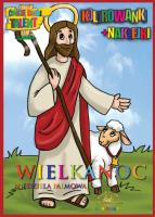 Wielkanoc. Niedziela palmowa - kolorowanki+naklej.. Autor: Sadowska Barbara. SmakLiter.pl Okładka książki Wielkanoc. Niedziela palmowa - kolorowanki+naklej.