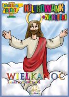 Wielkanoc. Zmartwychwstanie - kolorowanki+naklejki. Autor: Sadowska Barbara. SmakLiter.pl Okładka książki Wielkanoc. Zmartwychwstanie - kolorowanki+naklejki