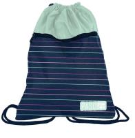 Opakowanie Worek na buty granatowy w paski
