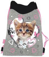 Opakowanie Worek na obuwie My Little Friend Kot Pink