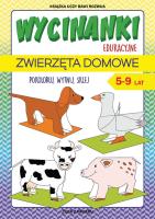 Okładka książki Wycinanki edukacyjne Zwierzęta domowe
