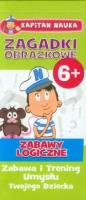 ZAGADKI OBRAZKOWE ZABAWY LOGICZNE ZABAWA I TRENING UMYSŁU TWOJEGO DZIECKA KAPITAN NAUKA. Autor: Opracowanie zbiorowe. SmakLiter.pl Okładka książki ZAGADKI OBRAZKOWE ZABAWY LOGICZNE ZABAWA I TRENING UMYSŁU TWOJEGO DZIECKA KAPITAN NAUKA