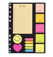 Opakowanie Zakładki i notesy zestaw do segregatora A4 D.RECT