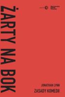 Żarty na bok. Autor: Lynn Jonathan. SmakLiter.pl Okładka książki Żarty na bok