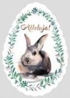 Opakowanie Zawieszka metalowa - Alleluja Easter