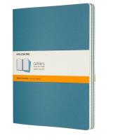 Opakowanie Zestaw 3 zeszytów Cahier Journals 19x25 linie blue