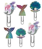 Opakowanie Zestaw spinaczy muszle, syreny 6 szt.