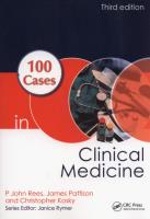 Okładka książki 100 Cases in Clinical Medicine