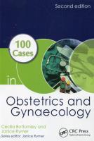 Okładka książki 100 Cases in Obstetrics and Gynaecology