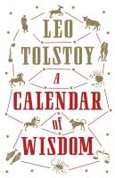 A Calendar of Wisdom. Autor: Tolstoy Leo. SmakLiter.pl Okładka książki A Calendar of Wisdom