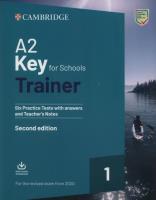Opakowanie A2 Key for Schools Trainer 1 for the Revised Exam from 2020