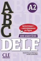 ABC DELF - Niveau A2 - Livre + CD + Entrainement en ligne. Autor: Clement-Rodriguez David, Lombardini Amélie. SmakLiter.pl Okładka książki ABC DELF - Niveau A2 - Livre + CD + Entrainement en ligne