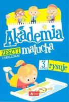 Okładka książki Akademia malucha. 3-latek rysuje