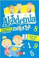 Okładka książki Akademia malucha. 3-latek uczy się liczyć