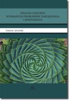 Analiza logiczna wybranych problemów zarządzania i dowodzenia. Autor: Zieliński Tomasz P.. SmakLiter.pl Okładka książki Analiza logiczna wybranych problemów zarządzania i dowodzenia
