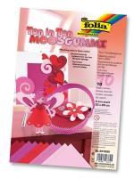 Opakowanie Arkusze piankowe 20x29cm miks czerwony (10szt)