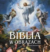Biblia w obrazach z Muzeów Watykańskich. Autor: Paweł Tkaczyk. SmakLiter.pl Okładka książki Biblia w obrazach z Muzeów Watykańskich